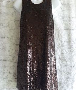 Tory Burch| Sequined Mini Cocktail Dress (A805)